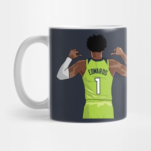 Anthony Edwards Vector Name Mug